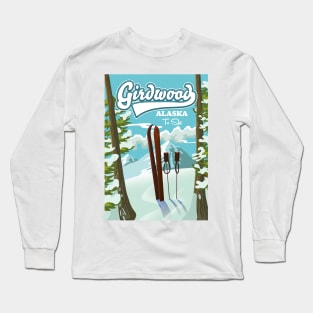 Girdwood Alaska to ski Long Sleeve T-Shirt